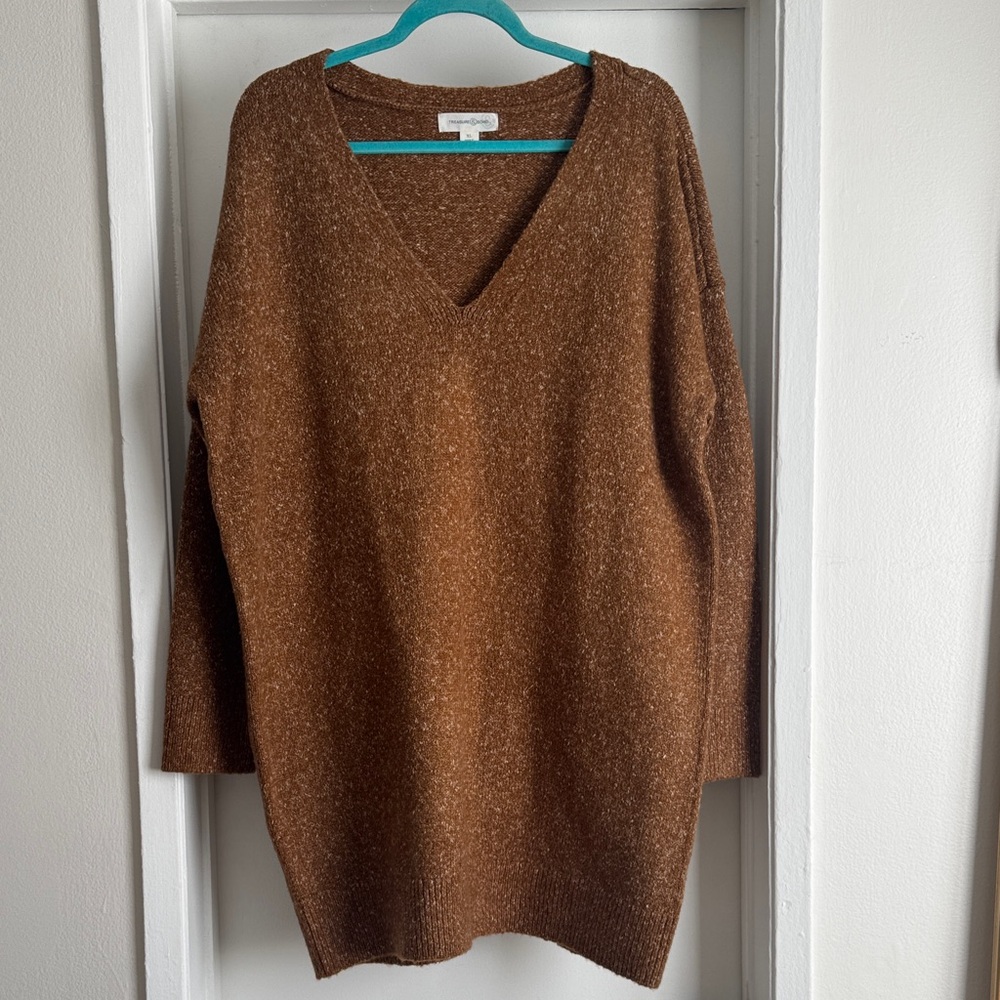 Cozy V-Neck Women's Sweater